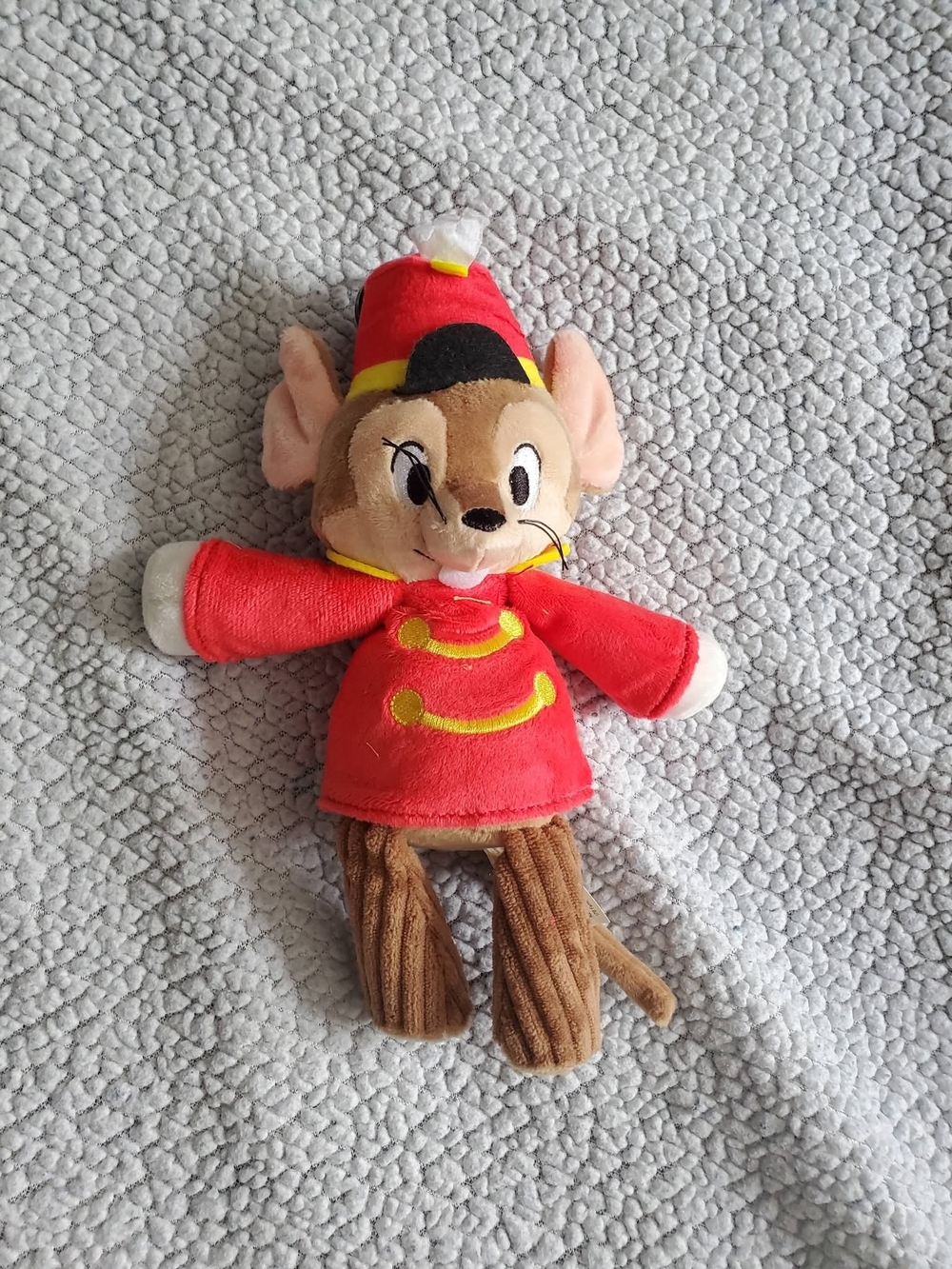 Scentsy Red and Brown Plush Mouse in Band Uniform